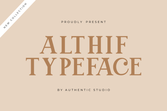 Althif: A Serif Font for Modern Web Design