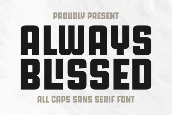 Always Blissed Font for Web Design