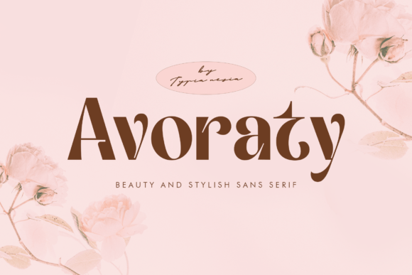 Avoraty: A Modern Font for Elegant Design