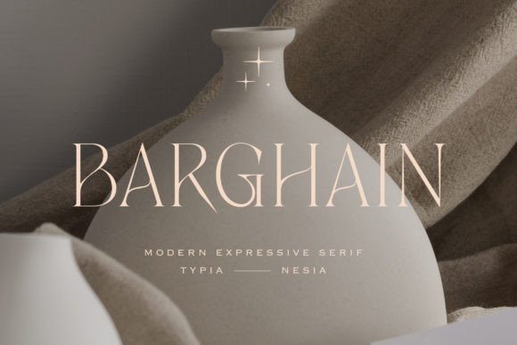 Barghain – Elegant Serif Font