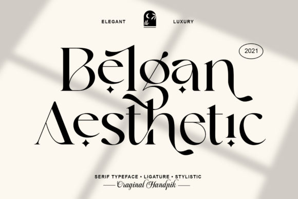 Belgan Aesthetic: A Stylish Serif Font