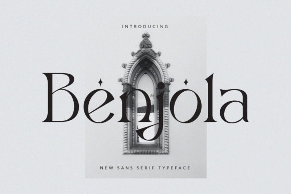 Benjola Font for Professional Branding