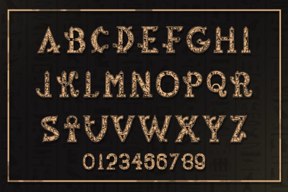 Besho Pharaoh: Bold Font for Campaigns