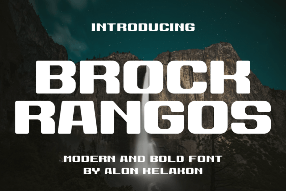 Brock Rangos: A Bold Font for Business