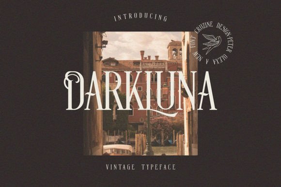 Dark Luna: A Serif Font for Timeless Campaigns