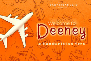 Deeney Font: Elegant Script for Editorial Design