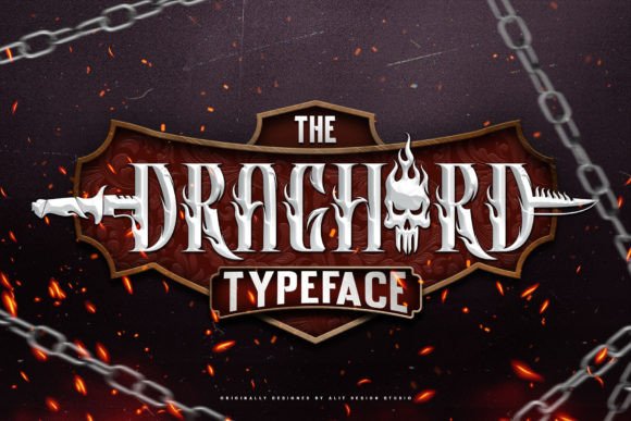 Draghord Typeface: Bold and Dynamic