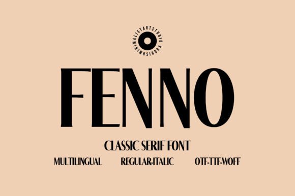 Fenno: A Timeless Serif Font