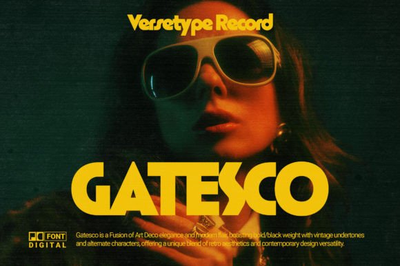 Gatesco: A Bold Sans Serif for Digital Marketing