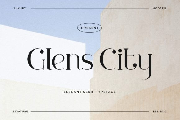 Glens City: A Timeless Serif for Modern Design