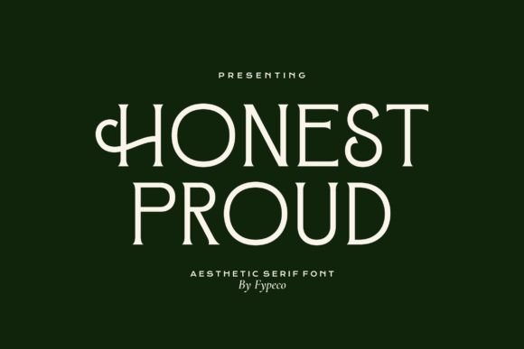 Honest Proud Font for Business