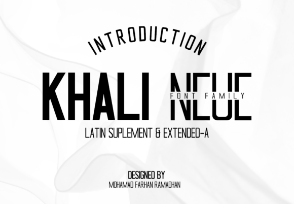 Khali Neue: Modern Sans Serif for Editorial Design