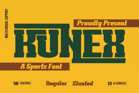 Kunex Font: Modern Style for Business
