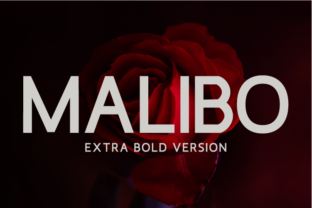Malibo Extra Bold: A Font for Impact