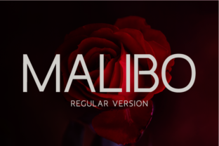 Malibo Regular: A Modern Sans Serif