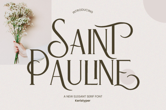Modern Serif Font for Business