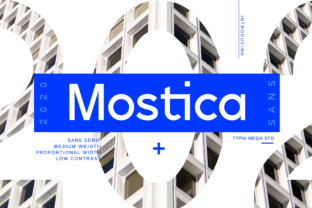 Mostica: A Modern Sans Serif for Web Design