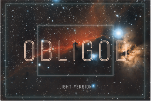 Obligod Outline Light: A Font for Clear Campaigns