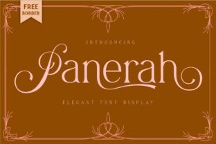 Panerah: A Playful Serif Font