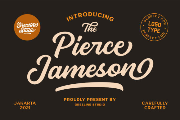 Pierce Jameson Font Review