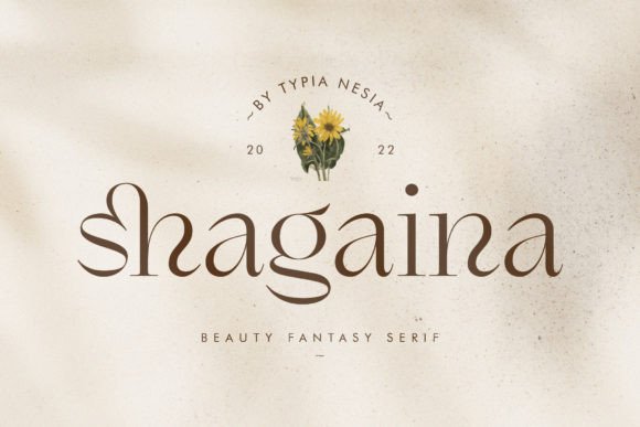 Shagaina: Elegant Serif for Campaign Design