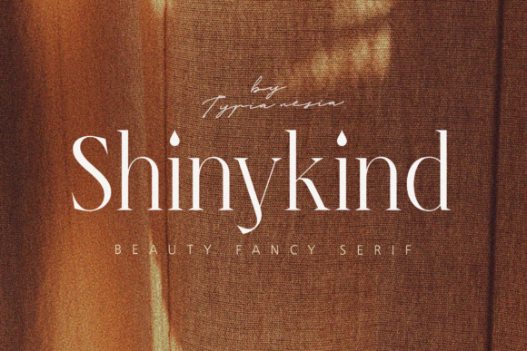 Shinykind: A Luxurious Serif Font