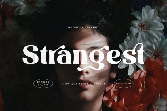 Strangest: A Serif Font for Editorial Elegance