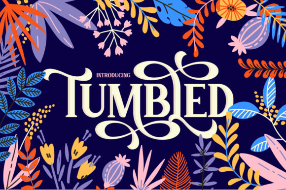 Tumbled: A Stylish Serif Font for Digital Marketing