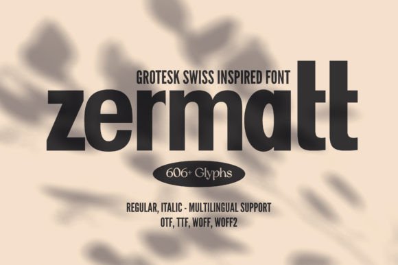 Zermatt: A Font for Clear Campaigns